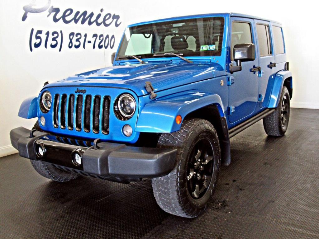 used 2015 Jeep Wrangler Unlimited car, priced at $21,995