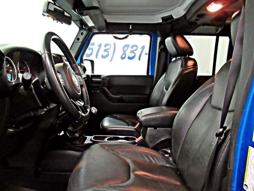 used 2015 Jeep Wrangler Unlimited car, priced at $21,995