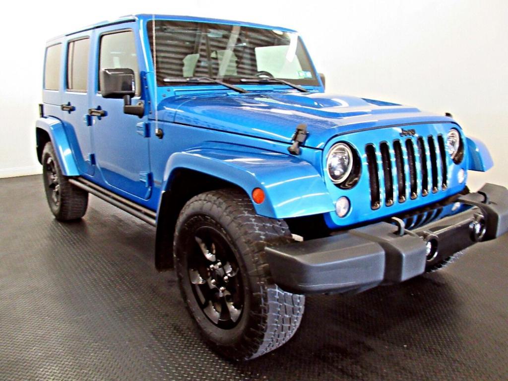 used 2015 Jeep Wrangler Unlimited car, priced at $21,995