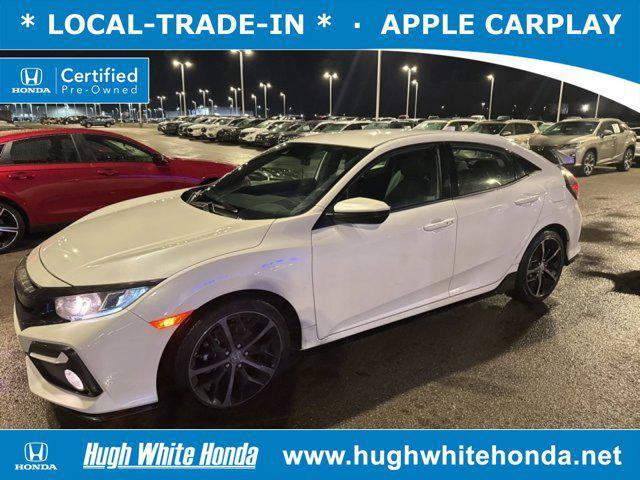 used 2021 Honda Civic car, priced at $23,912