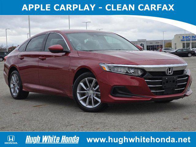 used 2021 Honda Accord car, priced at $20,911