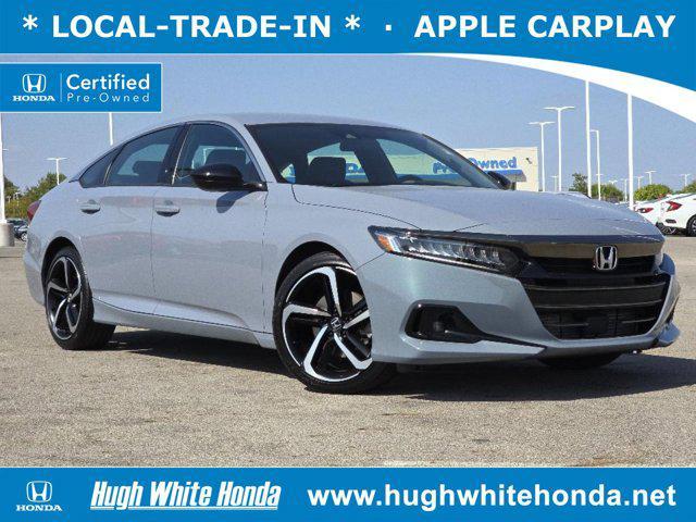 used 2021 Honda Accord car, priced at $25,222