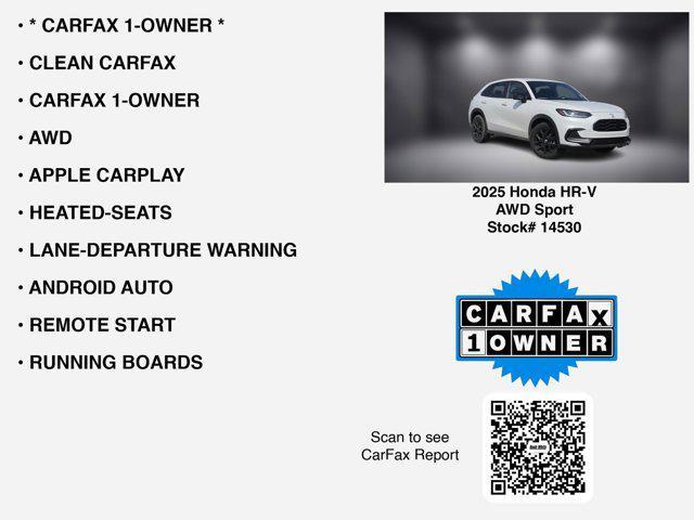used 2025 Honda HR-V car, priced at $27,170