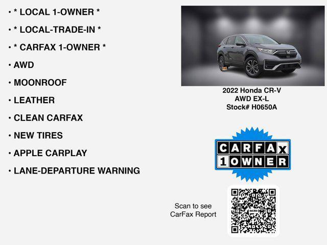 used 2022 Honda CR-V car, priced at $29,638