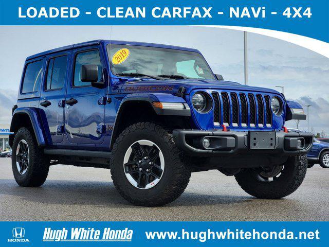 used 2019 Jeep Wrangler Unlimited car, priced at $34,357