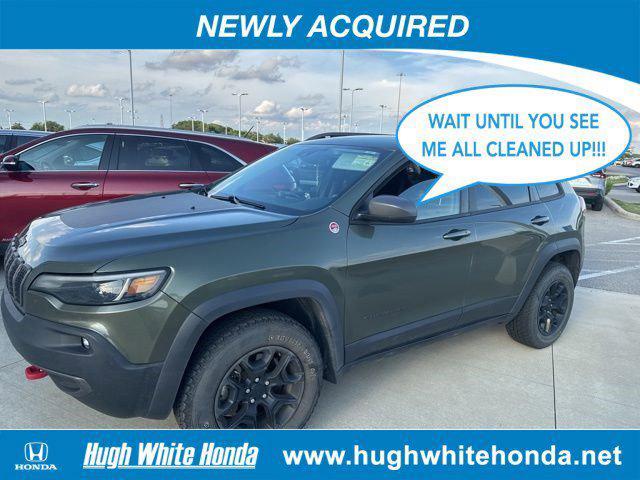 used 2021 Jeep Cherokee car, priced at $21,752