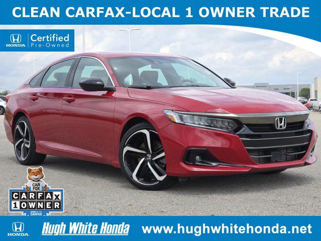 used 2022 Honda Accord car, priced at $25,988