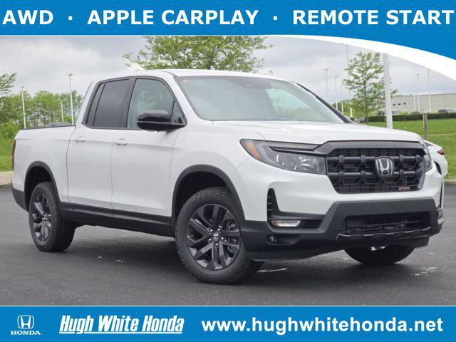 new 2025 Honda Ridgeline car, priced at $40,055