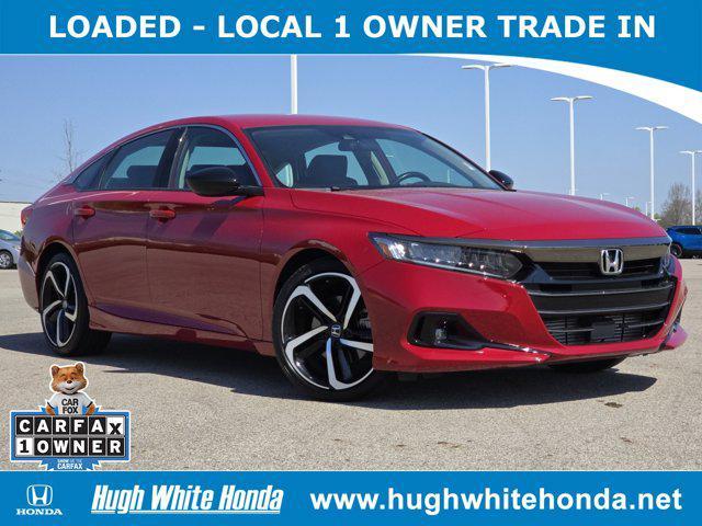 used 2022 Honda Accord car, priced at $27,988