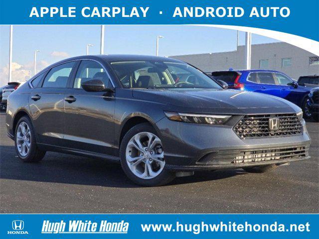 new 2025 Honda Accord car, priced at $29,445