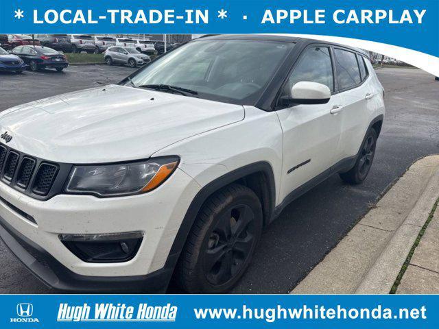 used 2021 Jeep Compass car, priced at $17,671