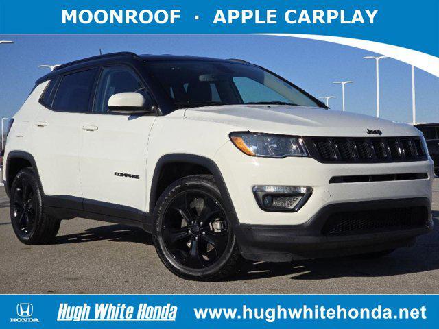 used 2021 Jeep Compass car, priced at $16,972