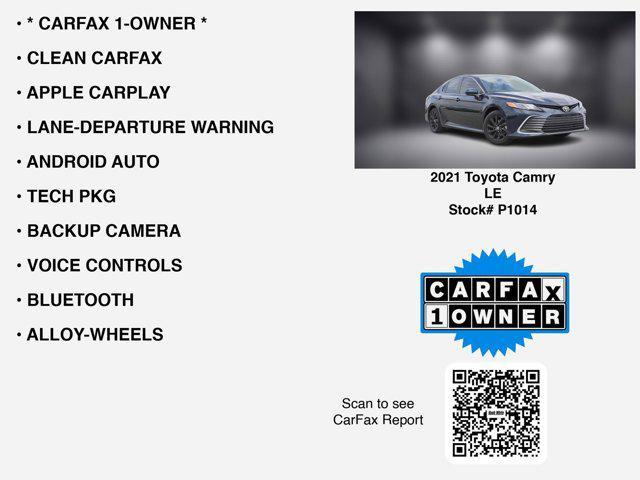 used 2021 Toyota Camry car, priced at $19,777