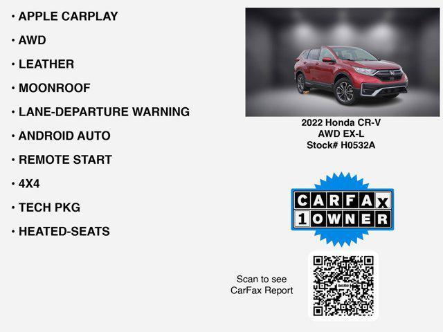 used 2022 Honda CR-V car, priced at $30,446