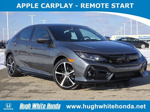 used 2021 Honda Civic car, priced at $23,542