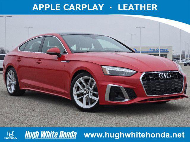 used 2024 Audi A5 Sportback car, priced at $39,455