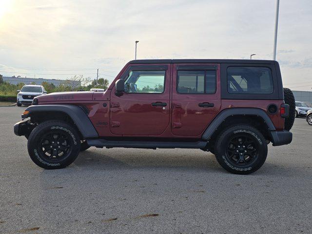 used 2021 Jeep Wrangler Unlimited car, priced at $30,000