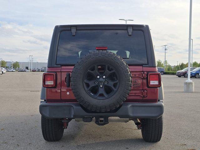 used 2021 Jeep Wrangler Unlimited car, priced at $30,000