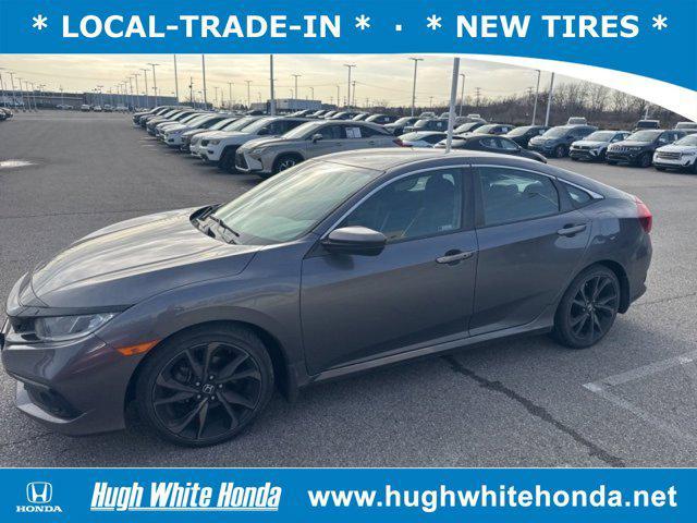 used 2019 Honda Civic car, priced at $19,397