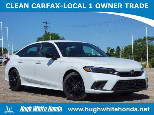 used 2023 Honda Civic car, priced at $25,844