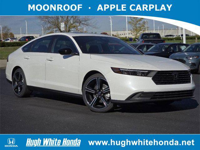 new 2025 Honda Accord Hybrid car, priced at $34,560
