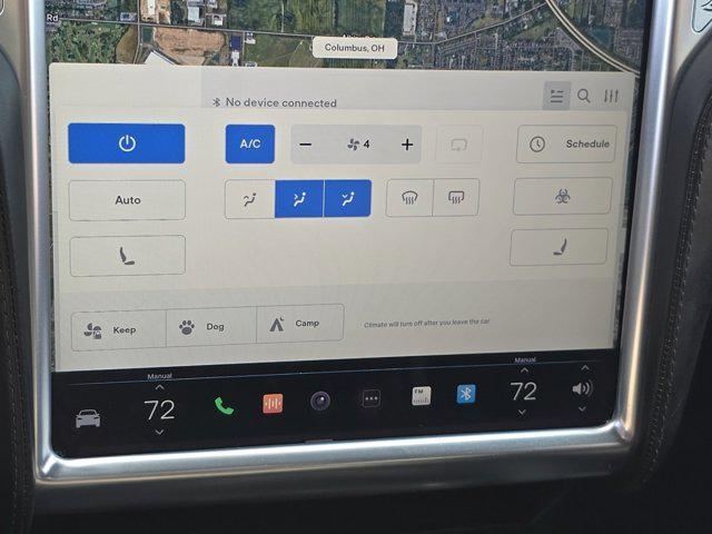 used 2017 Tesla Model X car, priced at $23,996