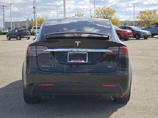 used 2017 Tesla Model X car, priced at $23,996