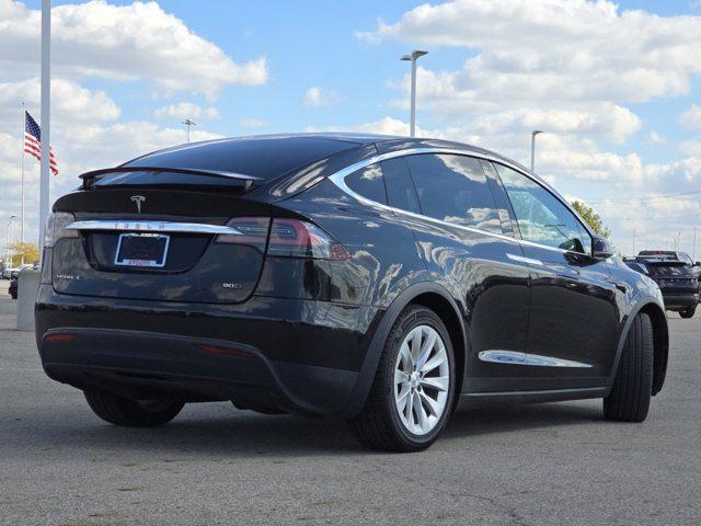 used 2017 Tesla Model X car, priced at $23,996