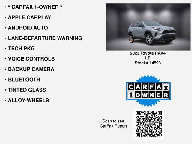 used 2023 Toyota RAV4 car, priced at $26,655