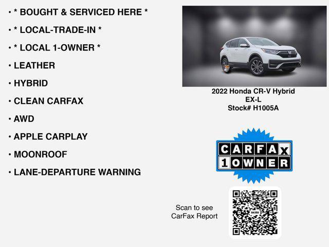 used 2022 Honda CR-V Hybrid car, priced at $29,888