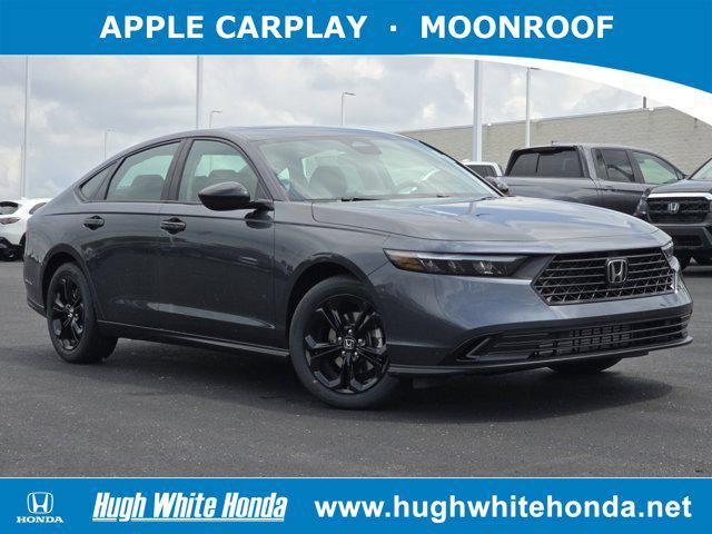 new 2025 Honda Accord car, priced at $31,710