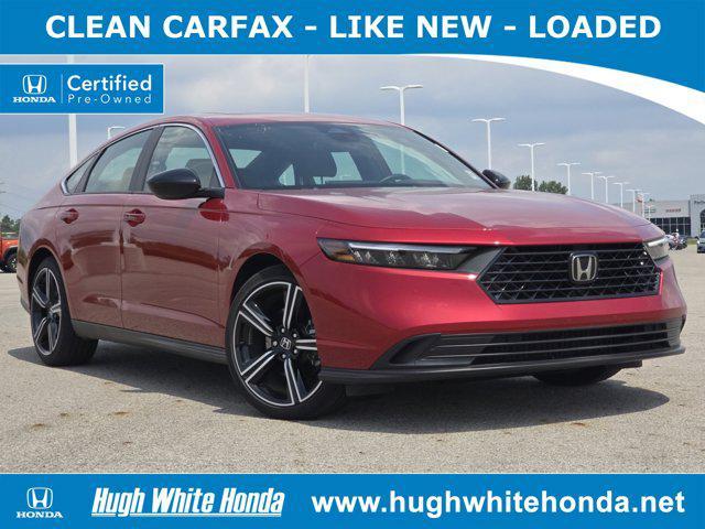 used 2025 Honda Accord Hybrid car, priced at $32,637