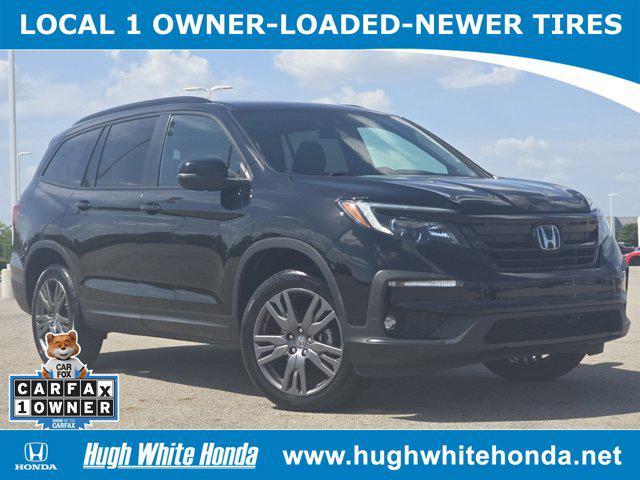 used 2022 Honda Pilot car, priced at $30,840