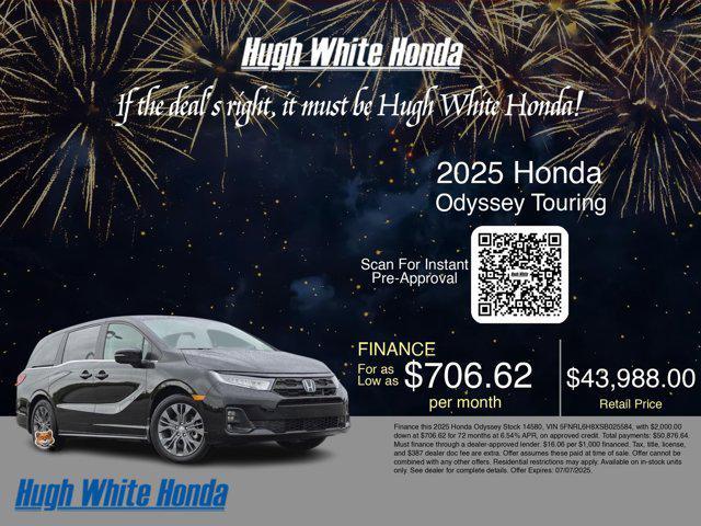 used 2025 Honda Odyssey car, priced at $43,988