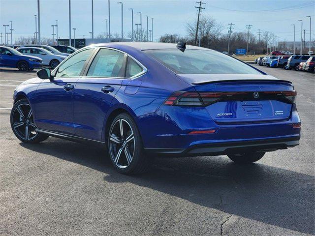 new 2024 Honda Accord Hybrid car, priced at $34,445