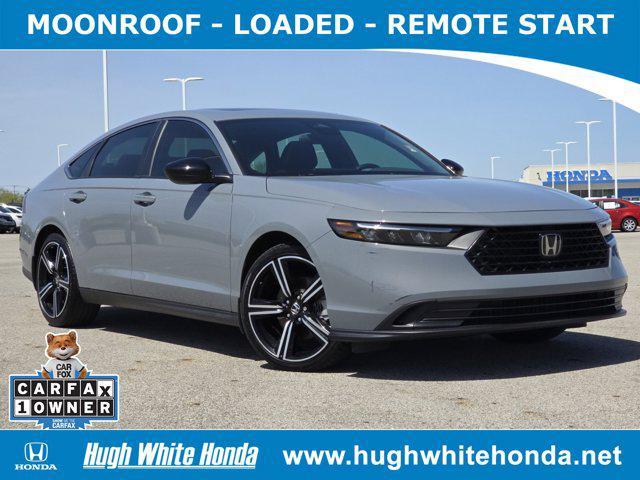 used 2024 Honda Accord Hybrid car, priced at $27,988