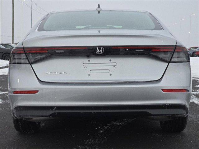 new 2025 Honda Accord car, priced at $29,445