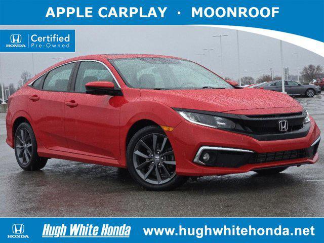 used 2021 Honda Civic car, priced at $22,155