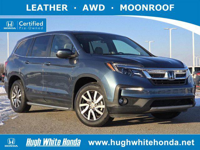 used 2021 Honda Pilot car, priced at $31,675