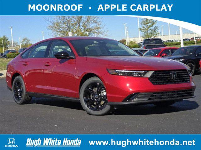 new 2025 Honda Accord car, priced at $32,165