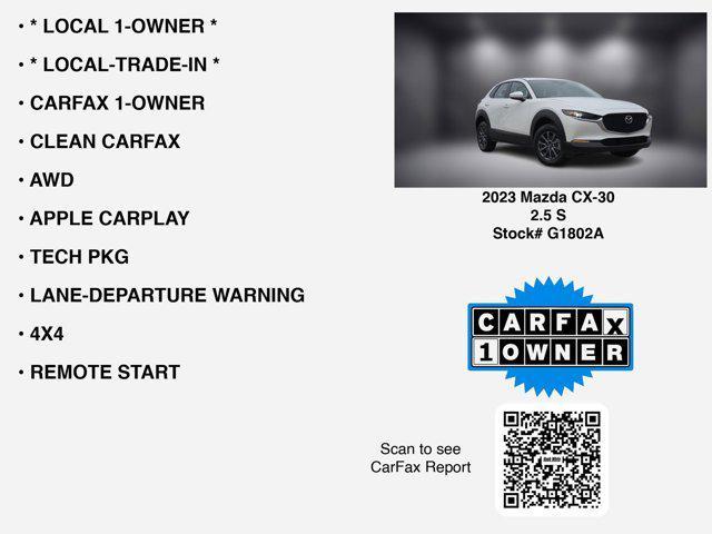 used 2023 Mazda CX-30 car, priced at $22,175