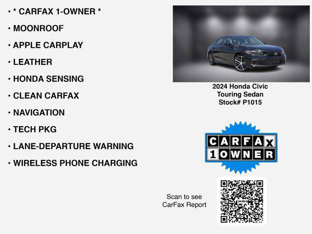 used 2024 Honda Civic car, priced at $27,555