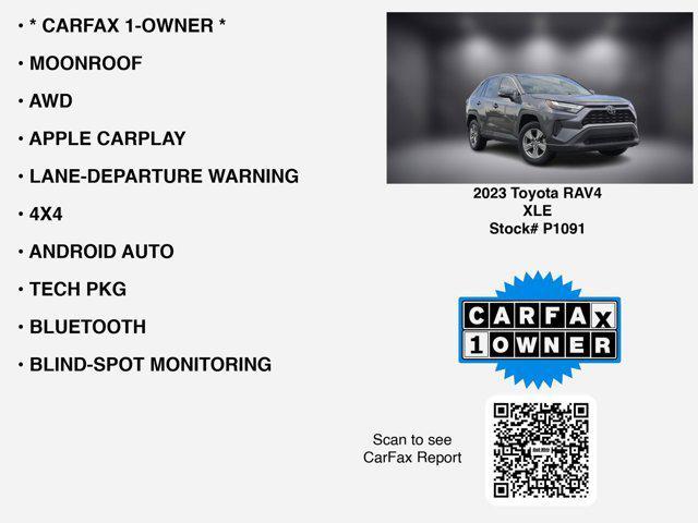 used 2023 Toyota RAV4 car, priced at $27,555