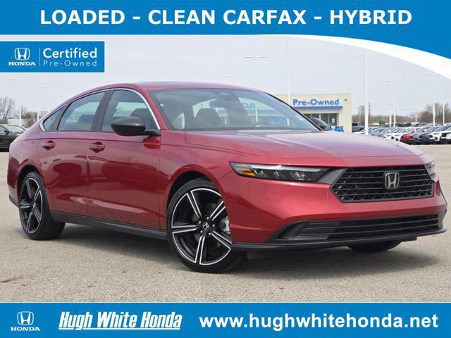 used 2025 Honda Accord Hybrid car, priced at $30,988