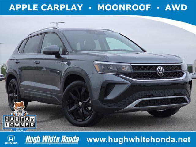 used 2023 Volkswagen Taos car, priced at $23,797