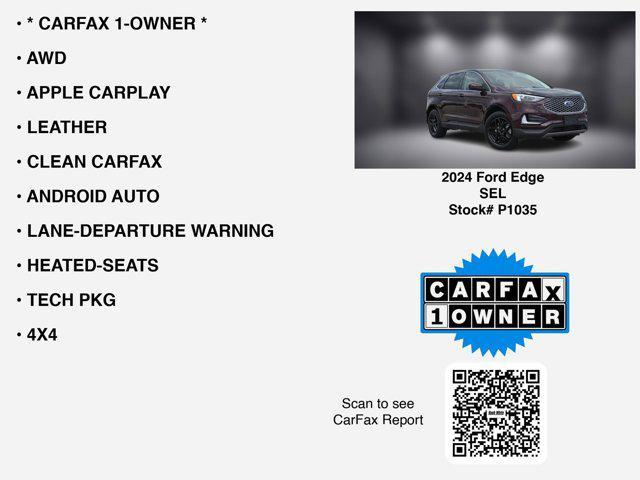 used 2024 Ford Edge car, priced at $24,777