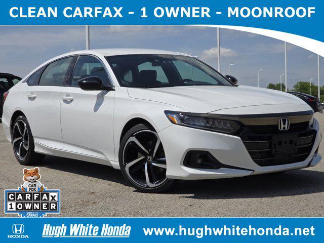 used 2022 Honda Accord car, priced at $24,891