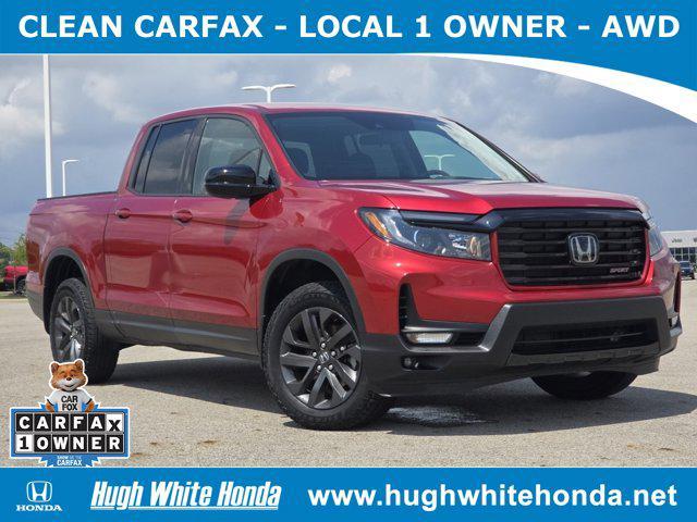 used 2023 Honda Ridgeline car, priced at $32,815