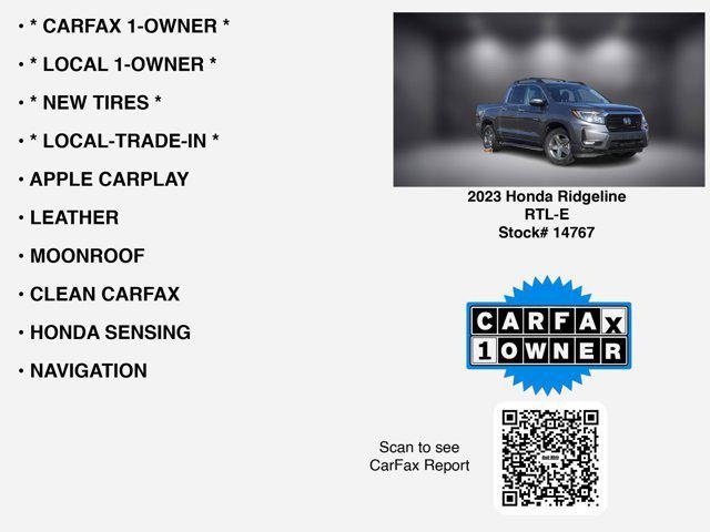 used 2023 Honda Ridgeline car, priced at $30,007