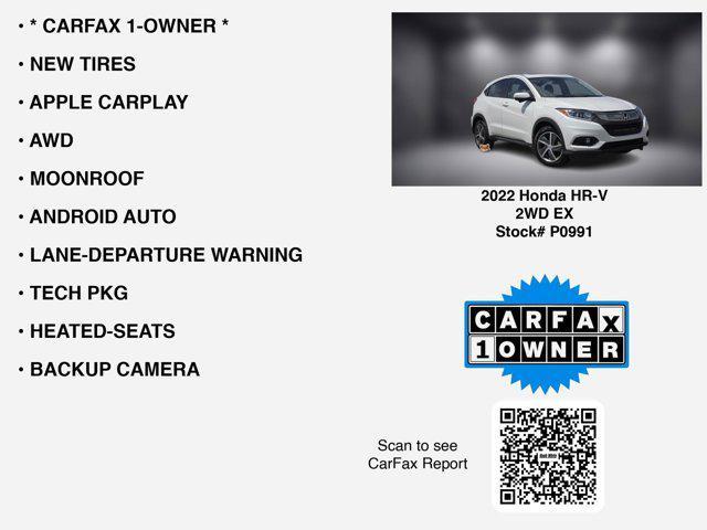 used 2022 Honda HR-V car, priced at $20,555